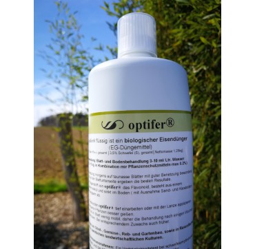 Optifer 6% Fe Biologischer Eisendünger gegen Chlorose